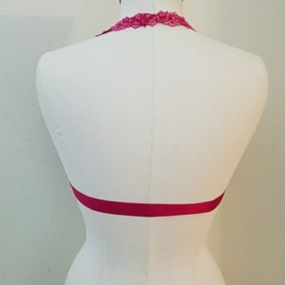 1. ๐ Free People Intimately Elle Lace Halter Bra - Picture 6 of 7